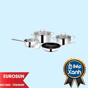 Bộ Nồi Nhập Khẩu Eurosun MC1603 - TITANIUM
