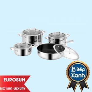 Bộ Nồi Nhập Khẩu Eurosun MC1801-LUXURY