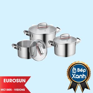Bộ Nồi Nhập Khẩu Eurosun MC1805 - VISIONS